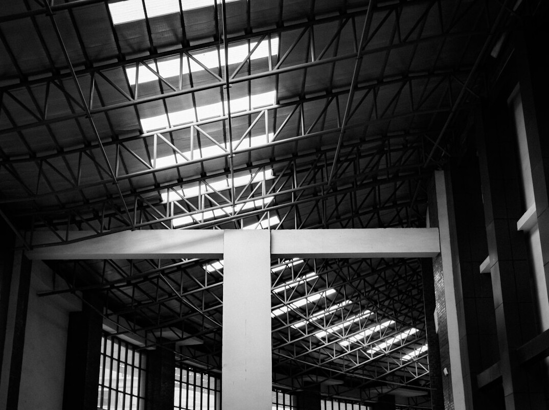 modern factory interior