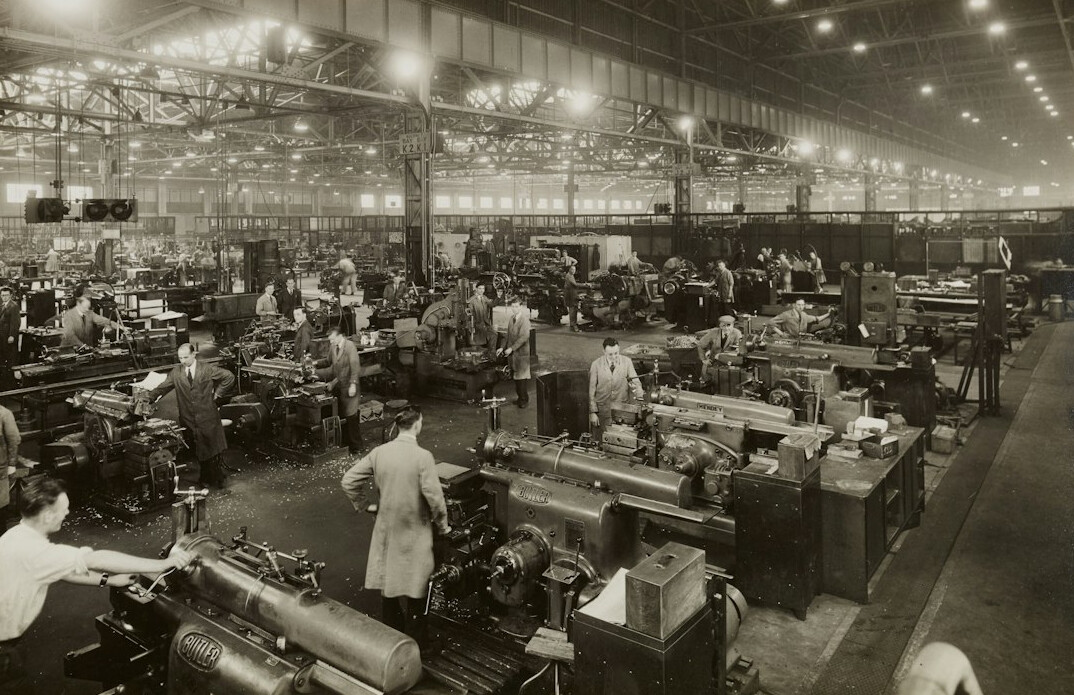 industrial production line