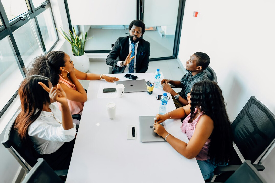 business strategy meeting